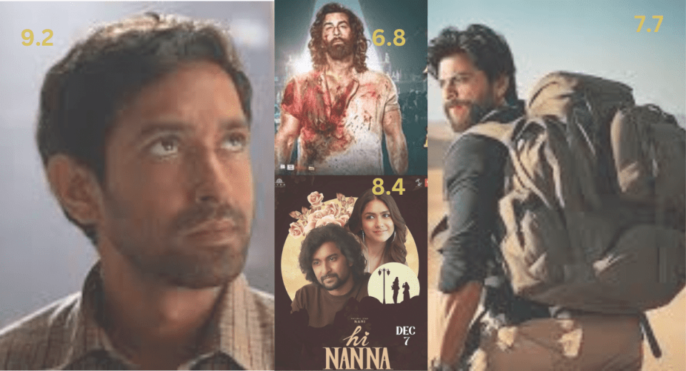 Top 10 highest rated indian movies of 2023 on IMDB.