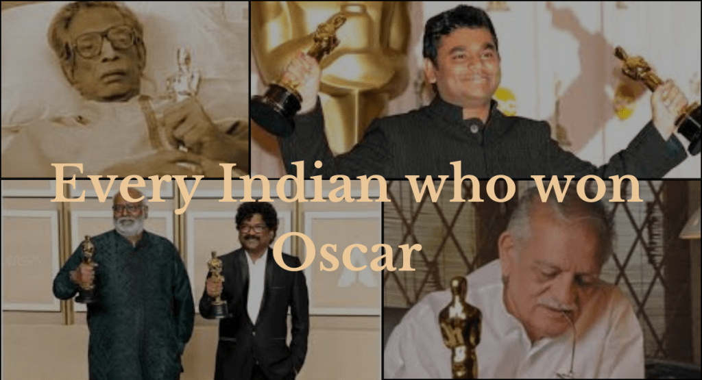 Exclusive Club All Indian Oscar Winners. CurrentlyIndia